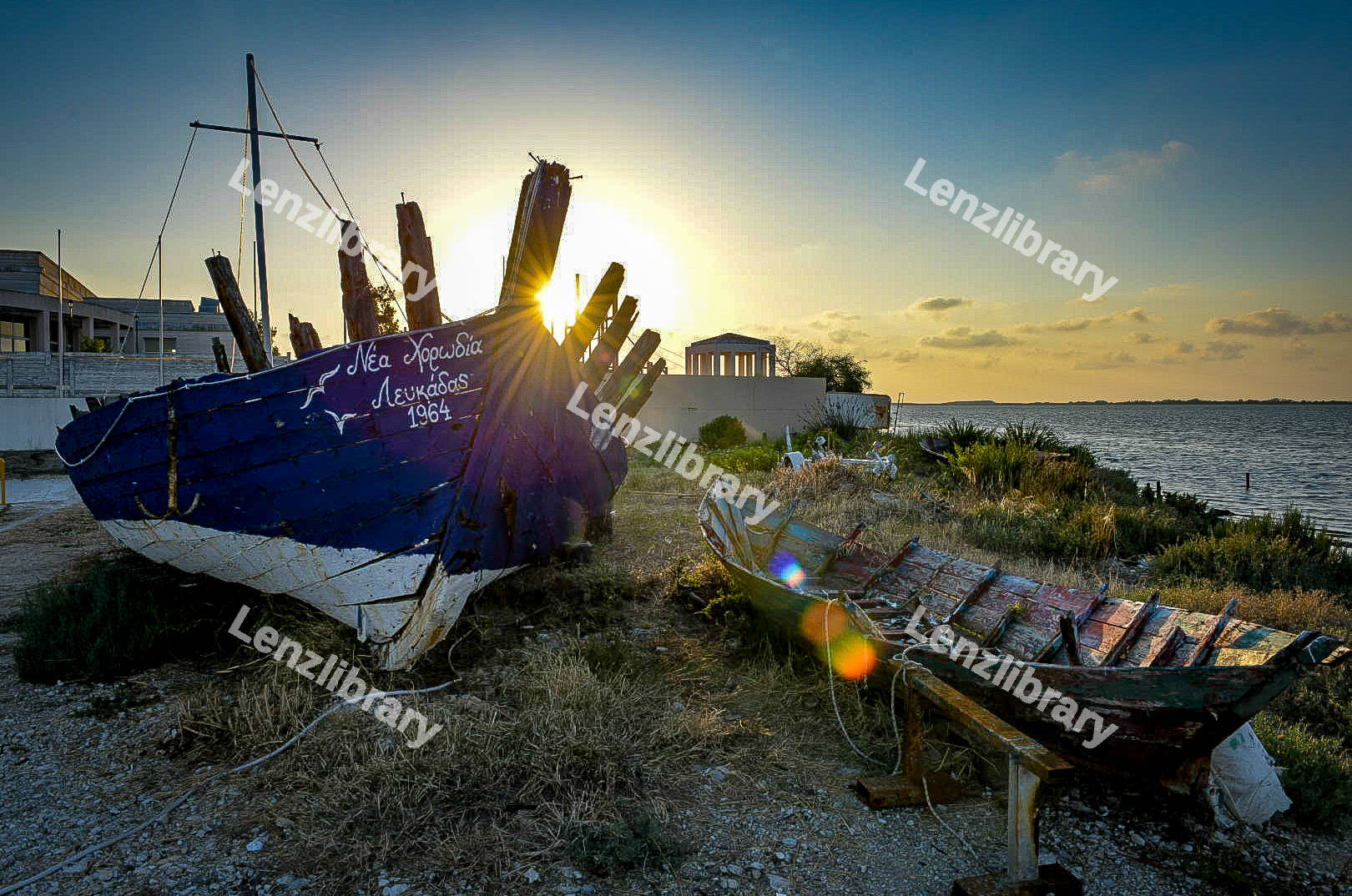 Lefkada Boat Wreck